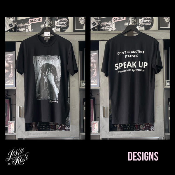 T Shirt - #Speak Up