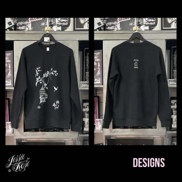 Crew Neck - Love Beauty Truth Freedom