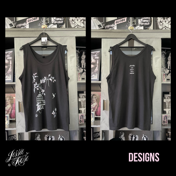 Singlet - Love Beauty Truth Freedom