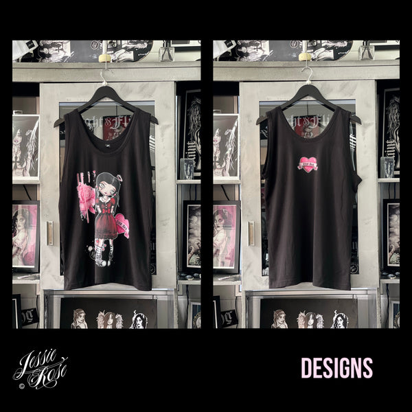 Singlet - Rose Red