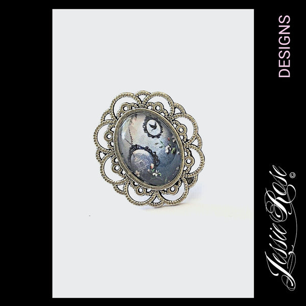 **SALE** The Pendants - 'Ornate' Silver Ring