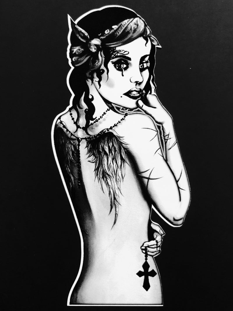 Vinyl Stickers - 'Angel Wings'