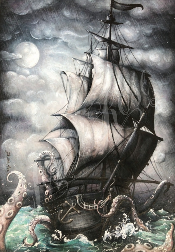 'The Kraken' - Signed Print