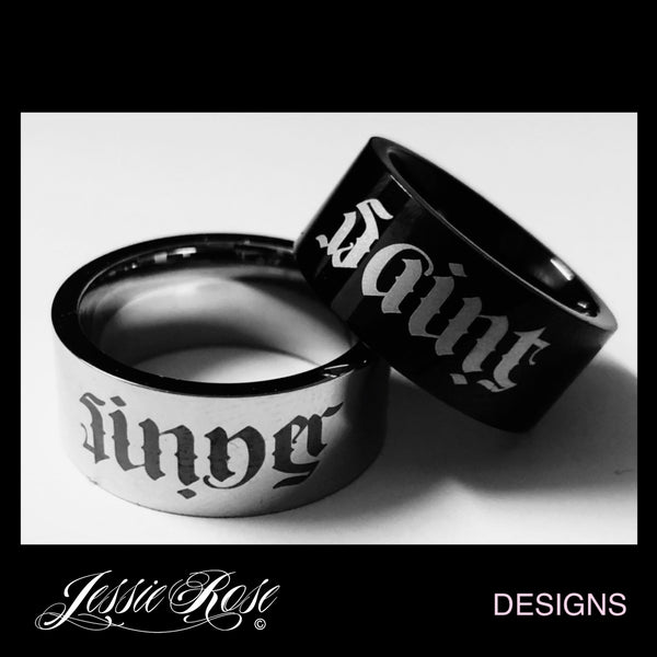'SAINT/SINNER' Ring