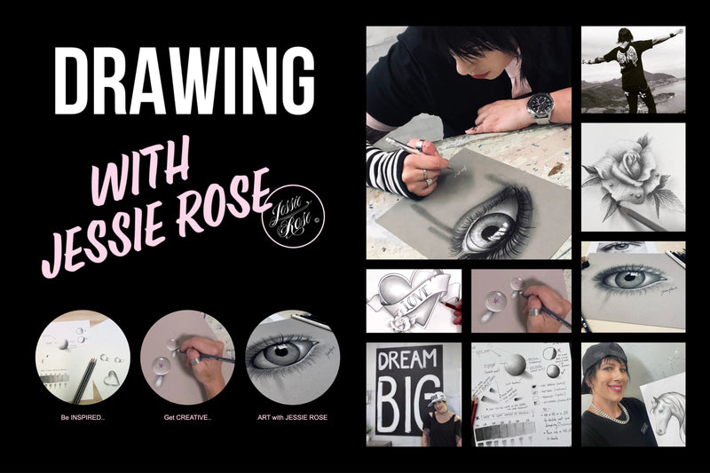 Drawing course - Online Art with Jessie Rose