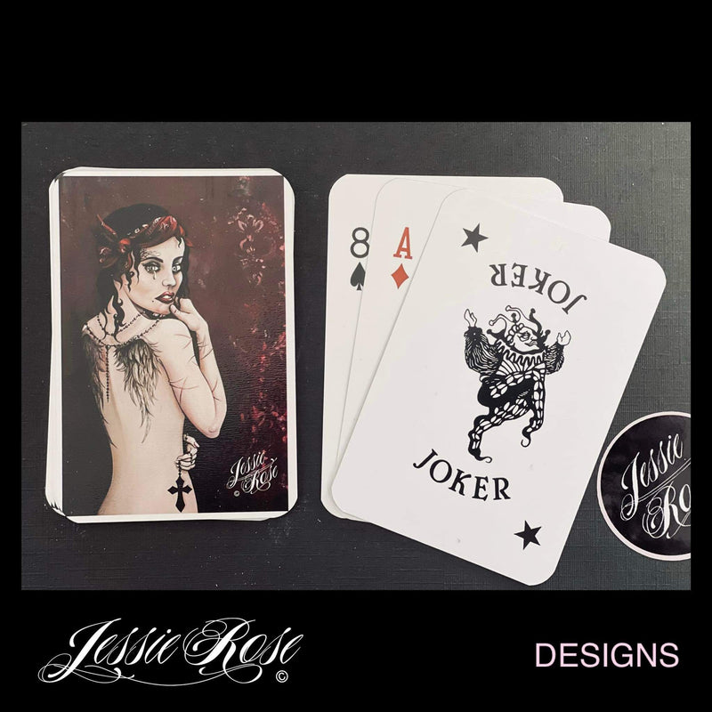 'Angel Wings' Playing Cards