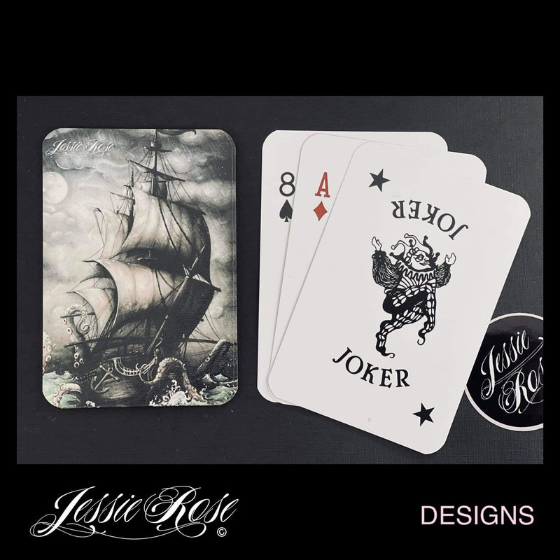 'The Kraken' Playing Cards