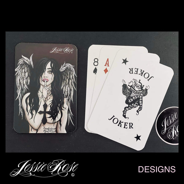 'Unspoken' Playing Cards