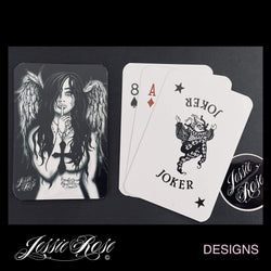 'Unspoken' Playing Cards