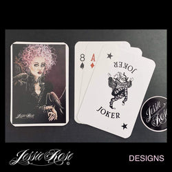 'The Black Rose' Playing Cards