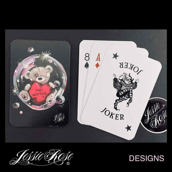 'Bubbles' Playing Cards